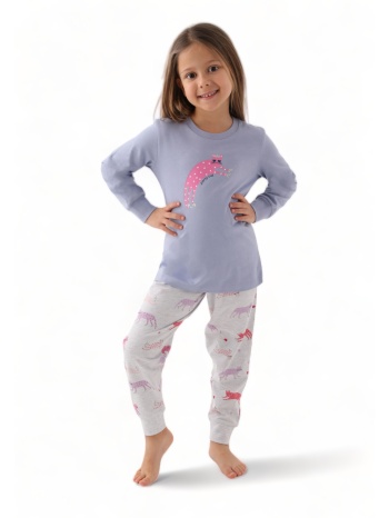 πιτζάμα για κορίτσι rolypoly party cat rp33236g-μπλε ιντιγκο σε προσφορά