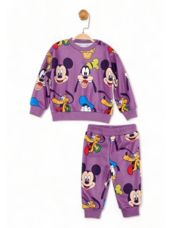 βρεφικό σετ fleece φόρμας cimpa με pluto goofy donald σε προσφορά