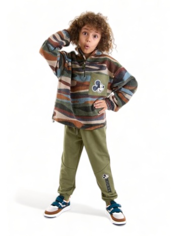 φόρμα για αγόρι cimpa disney mickey mouse με fleece camo σε προσφορά
