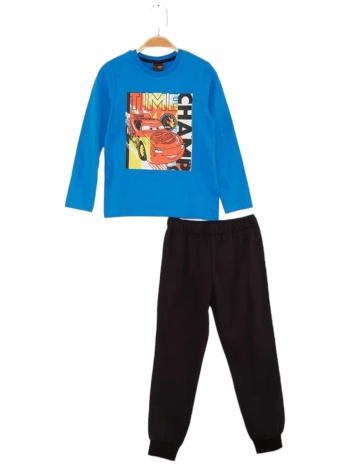 πιτζάμα για αγόρι βαμβακερή cimpa disney mcqueen μπλέ σε προσφορά