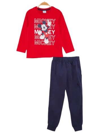 πιτζάμα για αγόρι βαμβακερή cimpa disney mickey mouse σε προσφορά
