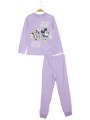 πιτζάμα για κορίτσι βαμβακερή cimpa disney minnie mouse λιλά mn21337ll-λιλά