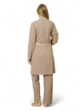 πιτζάμα εγκυμοσύνης με ρόμπα pijamood i love you