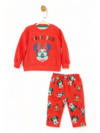 φόρμα για κορίτσι cimpa disney minnie mouse christmas σε προσφορά