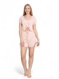 πιτζάμα γυναικεία rib με ...