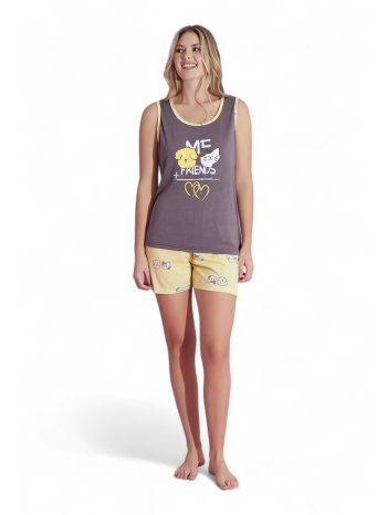 πιτζάμα γυναικεία με σορτσάκι pijamood friends σε προσφορά