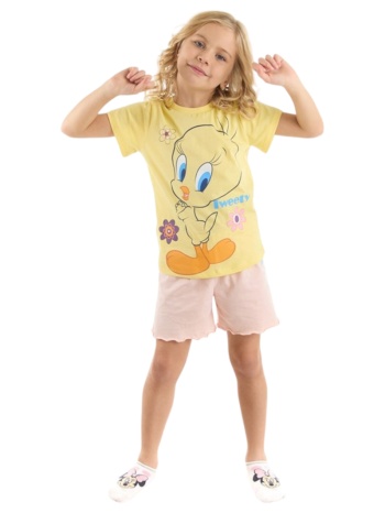 πιτζάμα για κορίτσι με βερμούδα tweety looney tunes σε προσφορά