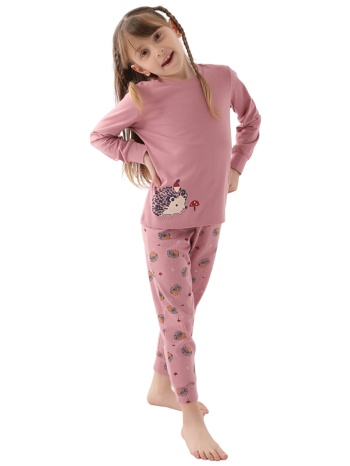 πιτζάμα εφηβική arnetta hedgehog girl ar2610g-σάπιο μήλο σε προσφορά