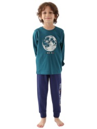 πιτζάμα παιδική rolypoly moonday rp3205k-πετρόλ
