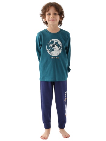 πιτζάμα παιδική rolypoly moonday rp3205k-πετρόλ σε προσφορά
