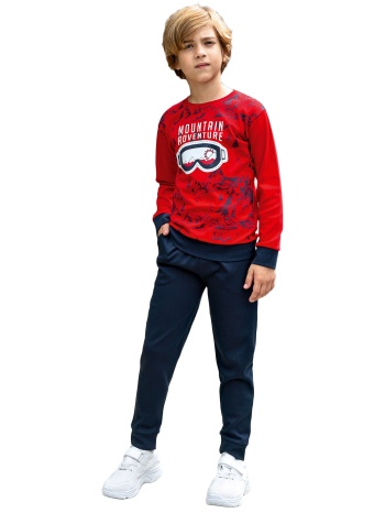 σετ φόρμα elsima παιδική ski mask 2410b-κόκκινο σε προσφορά