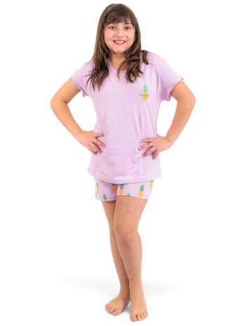 πιτζάμα εφηβική nina club pineapple nc152pna-ροζ σε προσφορά