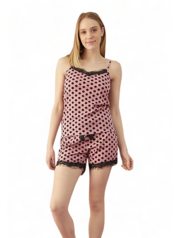 πιτζάμα γυναικεία eliz με σορτσάκι viscose spotted 3601a19 σε προσφορά