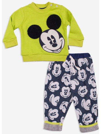 σετ φόρμα βρεφική με φούτερ mickey mouse mc12080 σε προσφορά