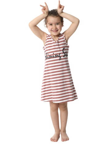 νυχτικό παιδικό - εφηβικό ριγέ 5989 σε προσφορά