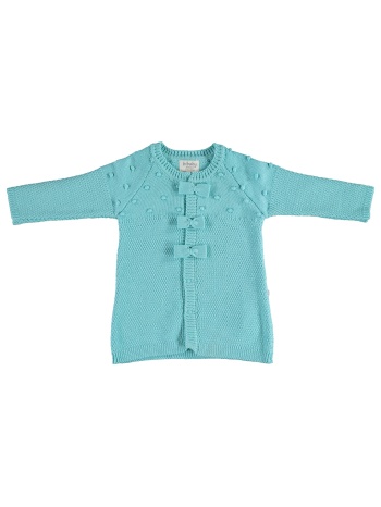 φορεματάκι βρεφικό πλεκτό bi baby dream 76018-γαλάζιο σε προσφορά