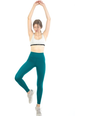 κολάν γυναικείο αθλητικό john frank petrol wjfleg01petrol σε προσφορά