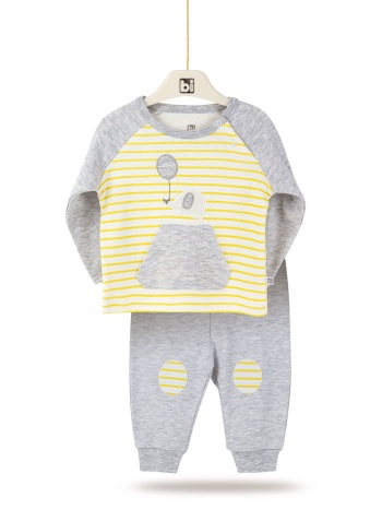 πιτζάμα βρεφική μακρύ μανίκι elephant 59626 σε προσφορά