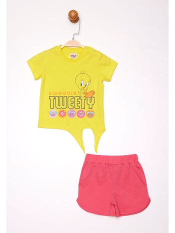 σετ μπλούζα με σορτσάκι sweet tweety tw19718 σε προσφορά