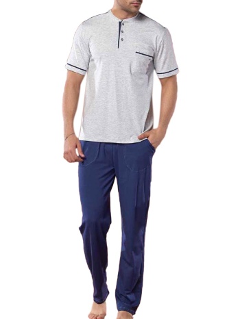 πιτζάμα ανδρική με μακρύ παντελόνι 9140 σε προσφορά