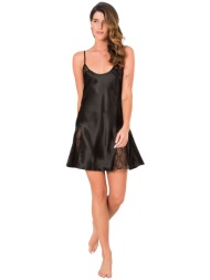 νυχτικό σατέν lace ...