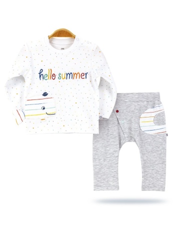 σετ βρεφική φόρμα whale 59642 σε προσφορά