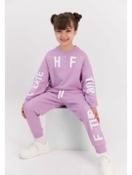 φόρμα παιδική rolypoly the future rp2614a-βιολετί