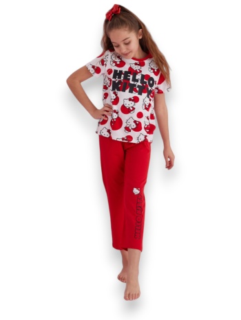 πιτζάμα παιδική με μακρύ παντελόνι hello kitty fresh σε προσφορά