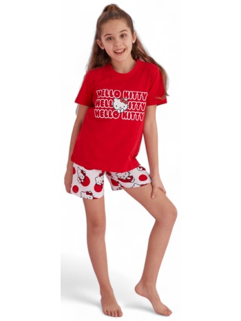 πιτζάμα παιδική με σορτσάκι hello kitty playful σε προσφορά