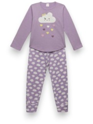 πιτζάμα παιδική lavender ...