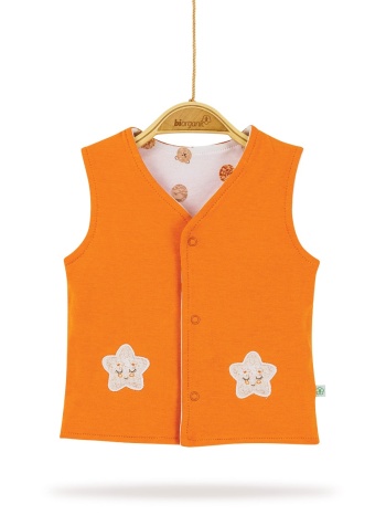 βρεφικό γιλέκο με κέντημα unisex starlight 61386 σε προσφορά