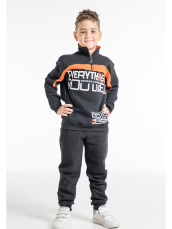 φόρμες παιδικές - εφηβικές ζεστές like mc αndy mc504-μαύρο σε προσφορά