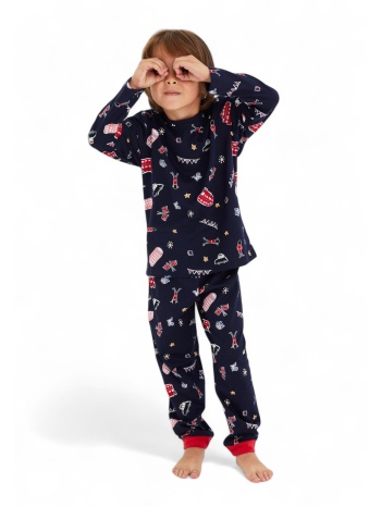 πιτζάμα παιδική transport siyah inci si25805-μπλε σε προσφορά