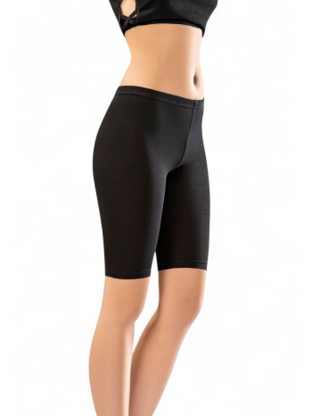 κολάν γυναικείο biker πάνω από το γόνατο kota kt4018-μαύρο