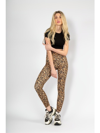 κολάν γυναικείο εμπριμέ λεοπάρ nina club shaping σε προσφορά