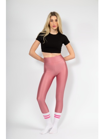 κολάν γυναικείο γυαλιστερό ροζ nina club shaping σε προσφορά