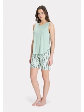σετ πιτζάμας pijadore `believe in yourself` – πράσινο σε προσφορά