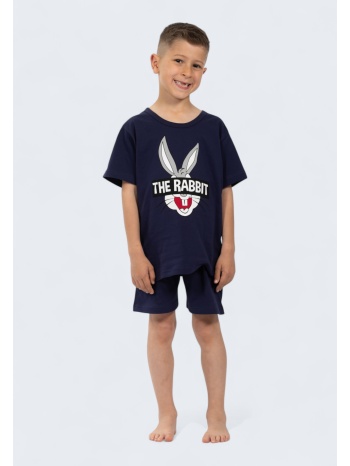 παιδική πιτζάμα “the rabbit” nina club 100% βαμβάκι μπλέ σε προσφορά