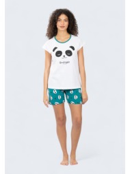 γυναικεία πιτζάμα panda ...
