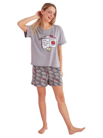 πιτζάμα γυναικεία hello kitty με σορτσάκι books sexen σε προσφορά