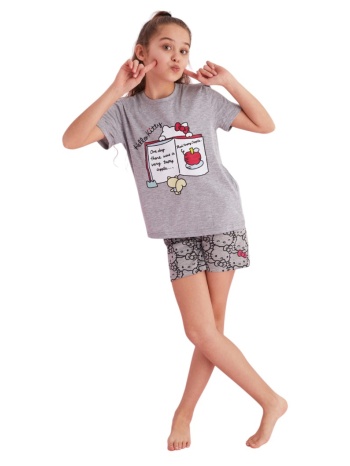πιτζάμα παιδική hello kitty με σορτσάκι books sexen σε προσφορά