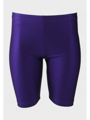 γυναικείο γυαλιστερό μωβ biker κολάν nina club nc1983-6-μωβ σε προσφορά