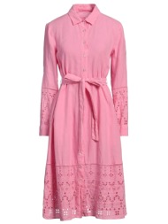 120% lino φορεματα midi φόρεμα