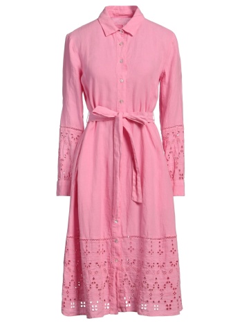 120% lino φορεματα midi φόρεμα