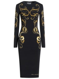 versace jeans couture φορεματα midi φόρεμα