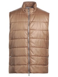 eleventy παλτο & τζακετ αμάνικο μπουφάν