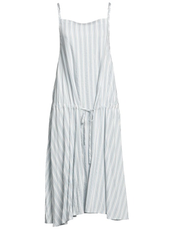 blauer φορεματα midi φόρεμα