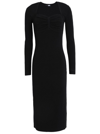 karl lagerfeld φορεματα midi φόρεμα