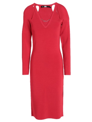 karl lagerfeld φορεματα midi φόρεμα