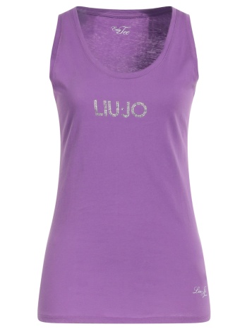 liu •jo μπλουζακια αμάνικο μπλουζάκι